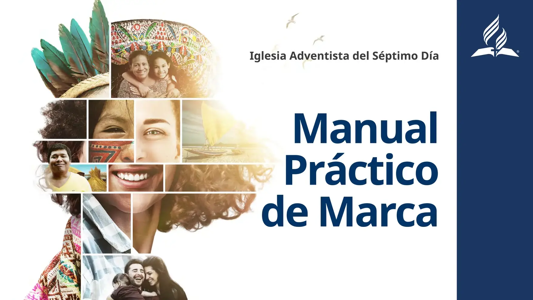 Portada del manual de identidad gráfica