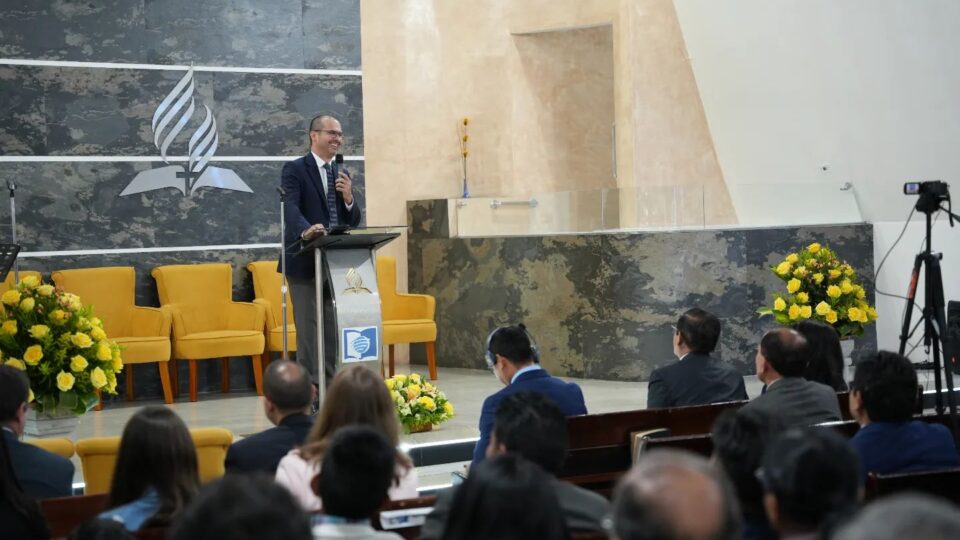 Seminario de liderazgo en salón